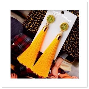 Long Tassel Earrings